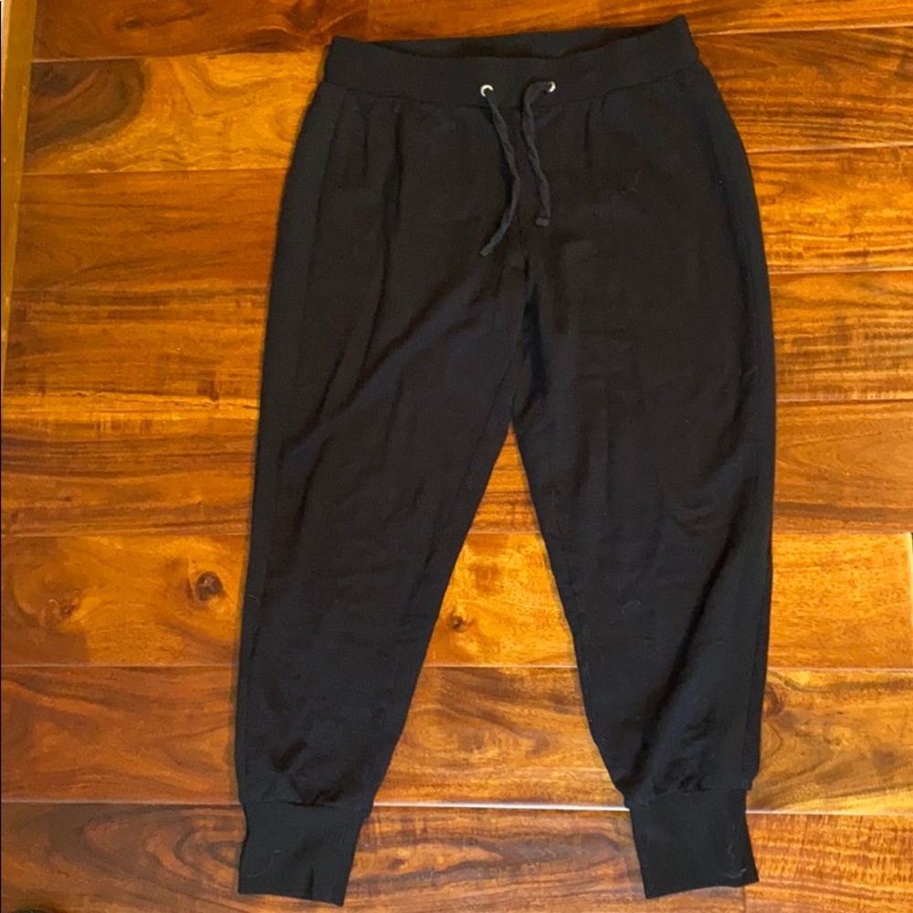 Black sweat pants